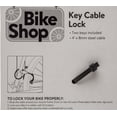 thumbnail image 3 of Bike Shop 4 ft. x 8mm Key Cable Bike Lock, 3 of 5