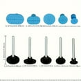 thumbnail image 3 of Auto Body Dent Puller | Dent Repair Kit for Car | Effective Auto Dent Puller Set with Double Pole Bridge | Car Dent Removal Tool for Trucks, Motorcycle Bodies and Refrigerators, 3 of 7