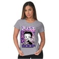thumbnail image 3 of Kanji Style Cartoon Just Say Boop Women's Plus Size Shirt Brisco Brands 3X, 3 of 5