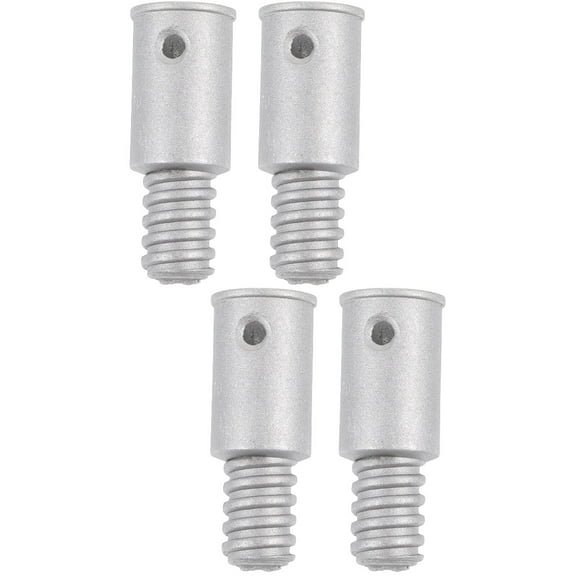 MLINS 4 pcs Threaded Tip Replacement Broom Handle Threaded Tip End For Extension Pole