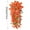 Orange, variant on Wovilon 6 Pcs Artificial Hanging Flowers for Outdoor Spring Decor, UV Resistant Fake Flower Morning Glory for Outdoor Garden Porch Patio Wedding Decor
