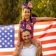 thumbnail image 5 of Patriotic Headband With Flag Bow Independence Day Hair Accessories For Festivals And Parties Cosplay Headband For Celebrations, 5 of 6