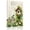 Green, Beige, variant on Canvas Wall Art Spring Florals Canvas Art Print Country Bird House Fence White Daisy Leaf Beige Pictures Wall Decor for Living Room Bedroom Artwork Decorations Stretched Framed Ready to Hang 8"x12"