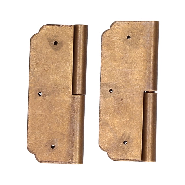 Furniture Hinge, Gate Hinge Retro 2Set Hinge Practical for Jewelry Box for Cabinet for Dressing Box for Drawer