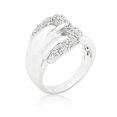 thumbnail image 1 of Bague Ceinture CZ Simple&44; b>Taille,/b> 10, 1 of 1