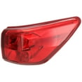 thumbnail image 4 of CAPA For 17-20 Pathfinder Outer Taillight Taillamp Brake Light w/Bulb Right Side, 4 of 5