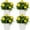 Yellow, variant on ZFSBZBS 4Pcs Artificial Lemon Plants Fake Fruit Potted Plant with Small Pot Mini Fake Plant for Indoor Outdoor Home Bathroom Decor 9.5 X 7.5 Inch Yellow