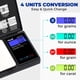 thumbnail image 4 of Báscula Digital de Bolsillo Serie 600g x 0.1g | Báscula Digital de Gramos Mini para Alimentos, Joyería, Onzas/Granos, Fácil de Transportar - AMERICAN WEIGH SCALES (Negra, 500g x 0.01g), 4 of 6