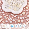 thumbnail image 3 of Assorted 170-230PCS White Acrylic Beads for Bracelet Making, Flower Bow Butterfly Candy GummyBear Aesthetic Bracelet Charms,Cute Beads for Jewelry Making DIY Necklace Keychain Phone Charm, 3 of 6