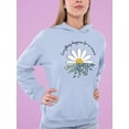 thumbnail image 2 of For A Reason Daisy Hoodie Women -Image by Shutterstock, Female Medium, 2 of 4