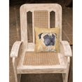 thumbnail image 2 of Carolines Treasures SC9125PW1414 Mastiff Wipe your Paws Fabric Decorative Pillow, 14Hx14W, multicolor, 2 of 4