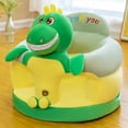 thumbnail image 2 of Cute Cartoon Animal Shaped Baby Learn to Sit up Chair Thick Stuffed Plush Sofa Infants Floor Support Seat, 2 of 2