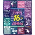 thumbnail image 1 of LHSHID 60th Birthday Gifts for Men 60th Birthday Gifts for Him 60 Year Old Birthday Gifts for Men 60th Blanket 60th Birthday Decorations for Men Gift for 60th Birthday Men 40"x50", 1 of 7