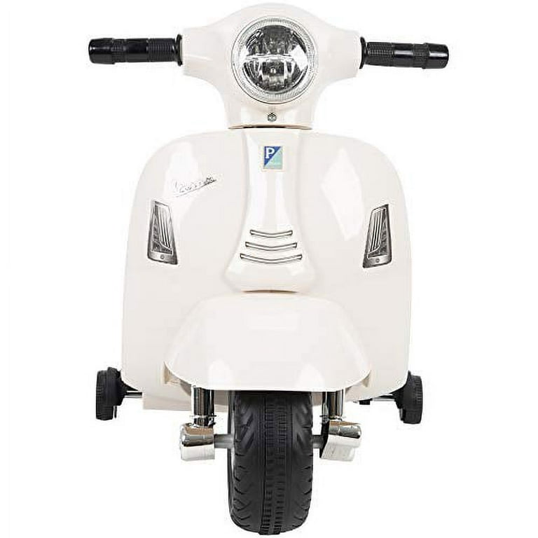 Huffy 6v Vespa 801 Ride-on Scooter - White : Target