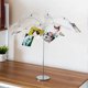 thumbnail image 4 of Photo Clip Tree for Home Decor, 16 Metal Clips Desktop Photo Stand with Willow Design, Silver Display Organizer, 4 of 4