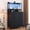 Black, variant on Kicctian Tall Dresser with 11 Fabric Drawers, Dresser with Charging Station & LED Lights, Chest of Drawers for Bedroom, Living Room, Closet, Black
