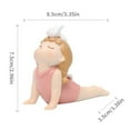 thumbnail image 2 of Cartoon Car Dashboard Decorations Lovely Girl Resin Ornaments, 2 of 8