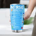 thumbnail image 4 of School Nurse Coffee Tumblers Nurse Practitioner Appreciation Insulated Mug Cup Work Mugs Funny 20 Oz Travel Stainless Steel Tumbler Gifts For Women Christmas Birthday, 4 of 6