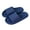 Dark Blue, variant on Cloud Slide Sandals for Women Men Comfort Recovery Pillow Slippers Soft Summer Beach Shoes
