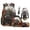 Autumn Steam Train, variant on Binienty Duck Camo Kids Backpacks With Lunch Box Set For 3rd Grade Boys Large Capacity Schoolbag With Thermal Lunch Bag Pencil Case Water Bottle Sleeve Keychain 5 Piece Children Day Pack