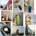 thumbnail image 3 of Tasse à Café en Acier Inoxydable Double Paroi Étanche Voyage Tasse Isotherme Réutilisable en Acier Inoxydable 304 Tasse d'Isolation, 3 of 9