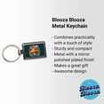 thumbnail image 2 of Noah's Ark Floral Bible Story Metal Rectangle Keychain, 2 of 7