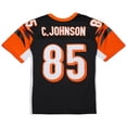 thumbnail image 3 of Men's Mitchell & Ness Chad Johnson Black Cincinnati Bengals 2004 Legacy Replica Jersey, 3 of 4