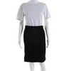 Pre-owned|Escada Margaretha Ley Womens Pencil Skirt Brown Size 40