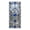 Blue, variant on Stained Glass Frosted Window Sticker, Geometric Pattern Decorative Window Film, No Glue, Reusable Doors and Window Film for Home Bedroom Bathroom Kitchen Decor, C