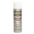 thumbnail image 2 of (12 pack) 6 Pack, Aluminum Primer, Rust-Oleum Professional High Performance Flat White Enamel Spray Paint-254170, 15 oz, 2 of 6