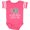Football Pink and White, variant on Inktastic My Great Grandpa Loves Me Boys or Girls Baby Bodysuit