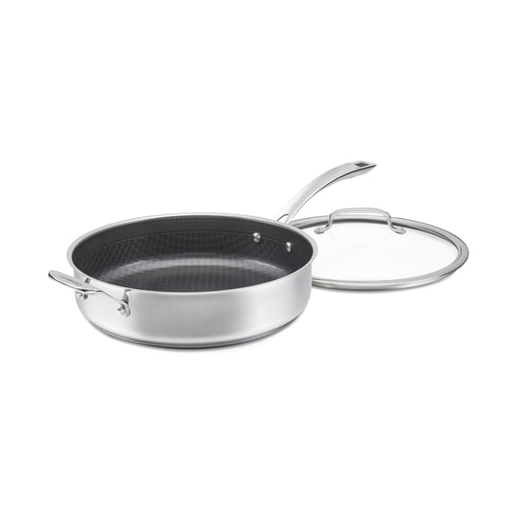 Cuisinart FusionPlus™ 5qt Sauté Pan with Cast Helper Handel & Lid, FPS33-30H