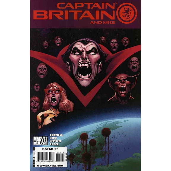 Captain Britain and MI:13 #12 VF ; Marvel Comic Book