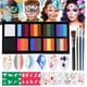 thumbnail image 1 of Kit de pintura facial Janolia Rainbow Split Cake 26 colores, 1 of 7