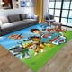 thumbnail image 2 of Alfombra de la patrulla canina con estampado de Anime Chase, alfombra para sala de estar y dormitorio, alfombra antideslizante con dibujos creativos para niños, decoración del hogar, 2 of 5