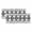 Black White, variant on Valances for Windows, Brown Black Boho Kitchen Curtains Valances 2 Pack for Living Room Bedroom Bathroom, Country Aztec Southwest Geometric Light Filtering Curtains Rod Pocket Valance 42"x12"