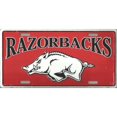 thumbnail image 1 of Arkansas Razorbacks College Plaque d'Immatriculation, 1 of 2