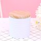 thumbnail image 5 of C hierro vacía hojalata con tapas Soportes de almacenamiento de Frascos C almacenamiento de dulces redon blanco Sunnimix Tarros de galletas, 5 of 7