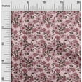 thumbnail image 2 of oneOone Polyester Spandex Light Pink Fabric Floral Craft Projects Decor Fabric Printed By The Yard 56 Inch Wide, 2 of 4