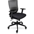 thumbnail image 1 of Silla de Oficina Ejecutiva I SEATING Trento Negra, Ajustable en Altura, con Soporte Lumbar y Brazos Ajustables, 1 of 8