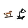 thumbnail image 1 of Figura de caballo,Figura coleccionable de caballo en miniatura,Adorno de caballo de resina,estatua de animal,decoración para el hogar,Figura de escritorio,Escultura abstracta de pensador para, 1 of 8