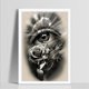 thumbnail image 3 of Cuadros Decorativos 5D bricolaje completo taladro diamante pintura ojo punto de cruz Kit Home Decor (V388) Tmvgtek embutido en tela, 3 of 8