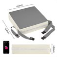 thumbnail image 5 of Toddler Booster Seat For Dining Table (only Booster Foam Seat), Pu Washable 2 Straps, 5 of 5
