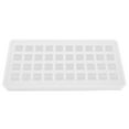 thumbnail image 1 of Silicone Ice  Maker Tray, 40 Grids Square Shape Ice Maker Molds With  Compartments DIY Drinkware Accessories Gadgets For Kitchen Bar Blending Cocktails Whiskey, 1 of 8