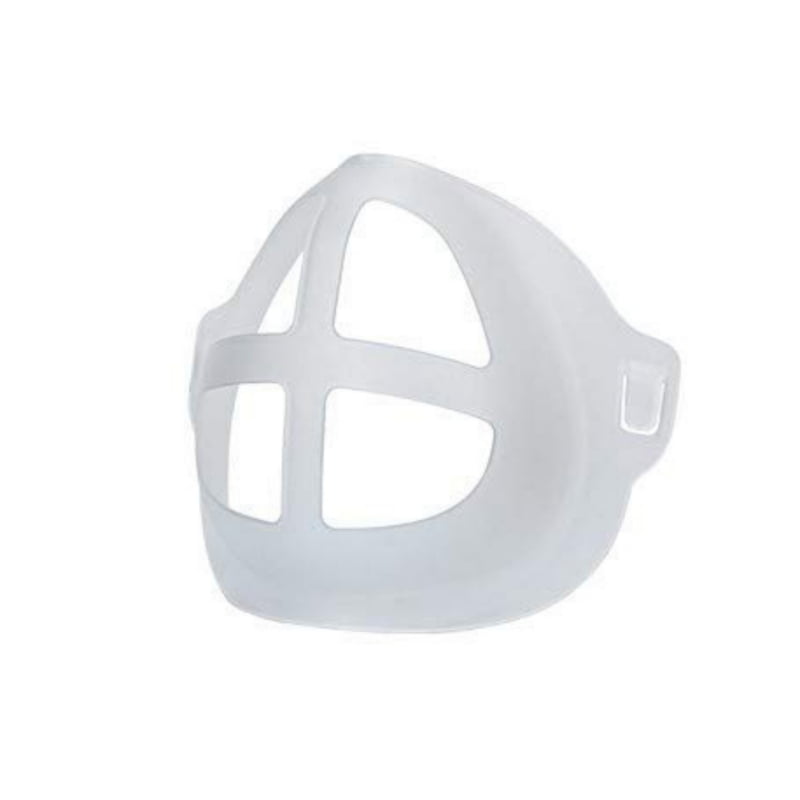 3D Face Bracket Mouth Separate Inner Stand Soft Silicone Holder Frame Reusable & Washable Create More Breathing Space 