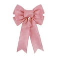 thumbnail image 2 of Tachiuwa Easter Wreath Bow Ornament,Easter Decor,Spring Wreath Bow for Front Door for Wedding Front Door Tree Holiday Home Pink, 2 of 10