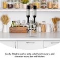 thumbnail image 3 of unbranded De Licor De Pared Plata Para Bar Con Valvula Y Doble Botella, 3 of 7