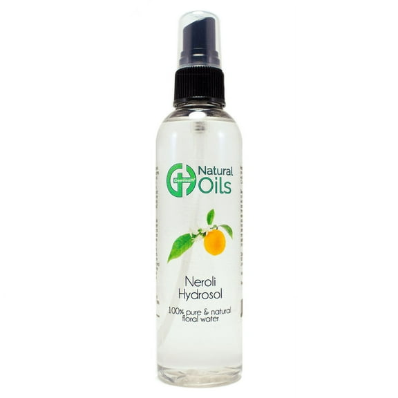 Neroli Floral Water 4 oz Plastic Bottle w/ Black Sprayer
