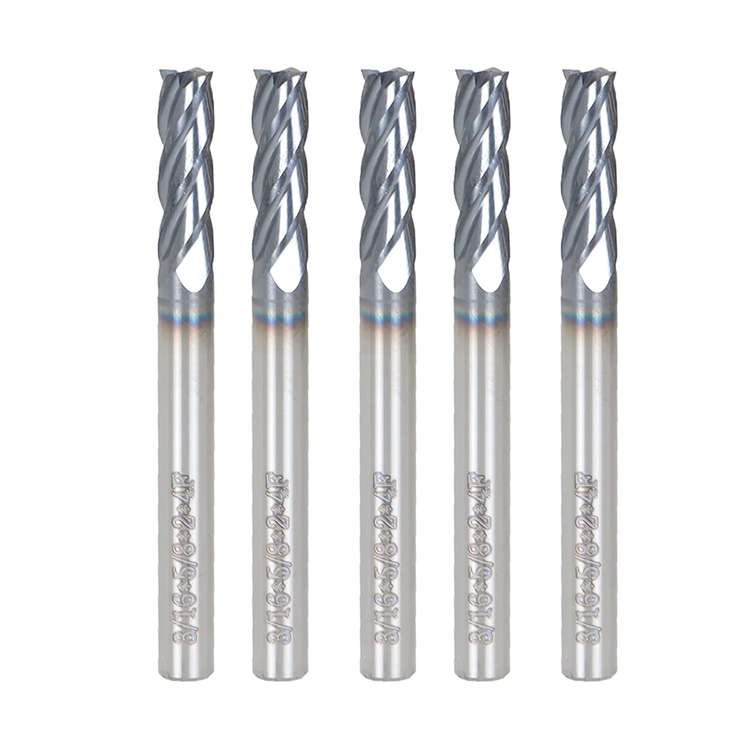1/2 Diameter Upcut Spiral End Mill CNC Router Bit-1/2 Shank - Yonico 31263 -SC | UK