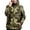 E7-Deep Green, variant on Military Jacket for Men with Hood Windproof & Waterproof Windproof Jacket Big and Tall Lightweight Long Sleeve Raincoat with Pocket Zip Up Camo Softshell for Hiking,Green 3XL